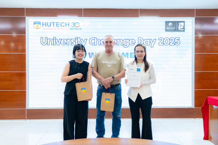 HUTECH and University of Newcastle students connect through Nucleo experiences and technical exchange 15