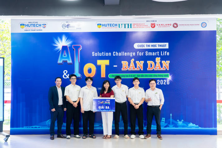 Viện Kỹ thuật dựng “đấu trường” AI và IoT, hội tụ loạt giải pháp công nghệ đột phá của sinh viên liên trường 118