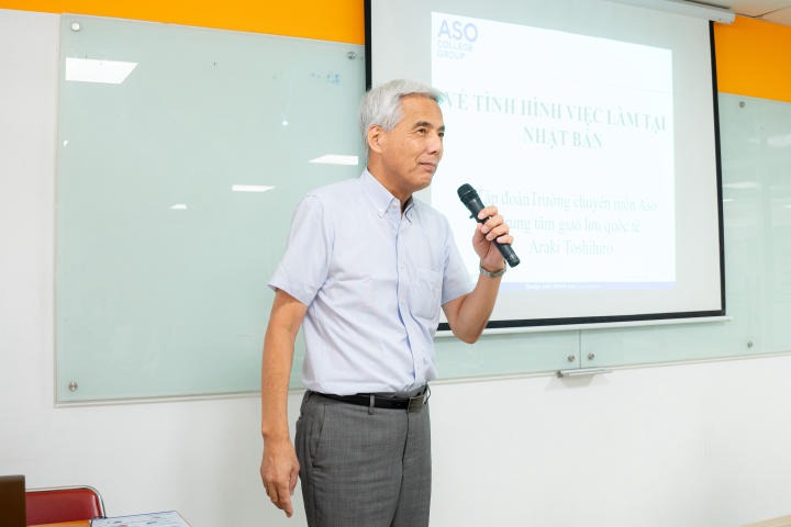 Khoa Nhật Bản học HUTECH làm việc cùng Trường Aso College và tổ chức Hội thảo về Cơ hội nghề nghiệp tại Nhật Bản 76