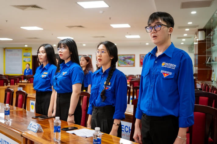 Ban Chấp hành đầy triển vọng của Đại hội Đại biểu Đoàn TNCS Hồ Chí Minh Viện Âm nhạc và Nghệ thuật HUTECH 30