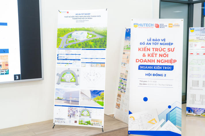 Đồ án tốt nghiệp của sinh viên ngành Kiến trúc bám sát xu hướng kiến trúc xanh 26