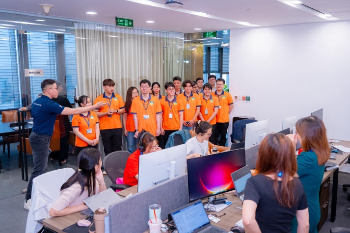 Cùng Metro, IT-ers HUTECH khám phá môi trường làm việc chuyên nghiệp tại Vietnam Silicon 93