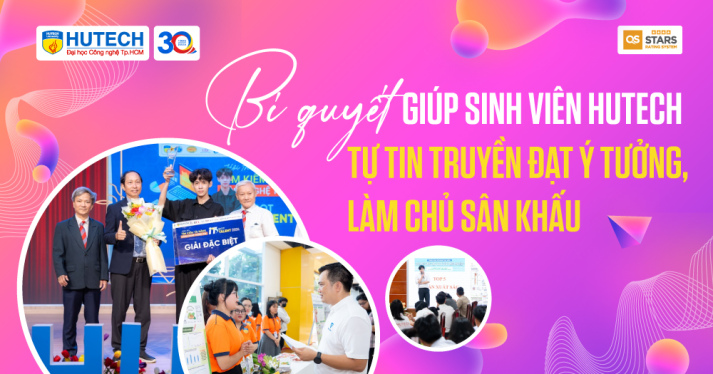 Bí quyết giúp sinh viên HUTECH tự tin truyền đạt ý tưởng, làm chủ sân khấu 10