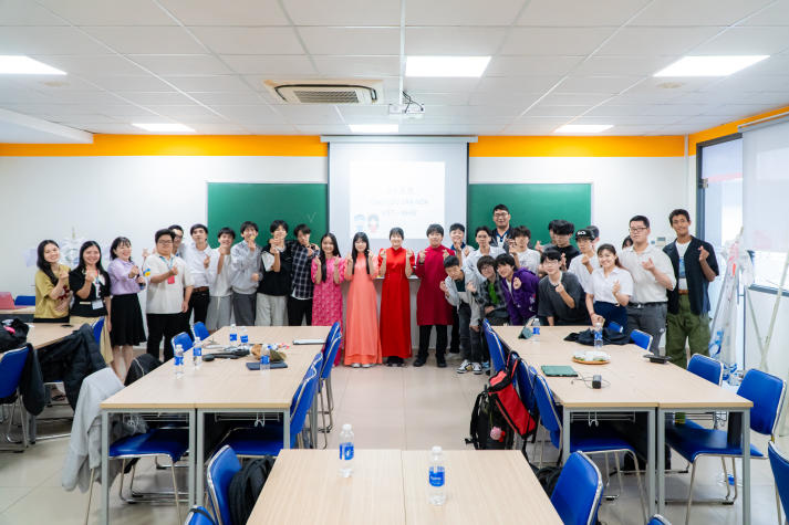 [Ảnh] Khi trải nghiệm văn hóa trở thành cầu nối giữa sinh viên VJIT và Kyoto Kugakuin 99