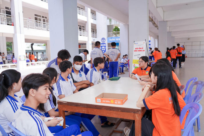 Sinh viên ngành Tâm lý học kết nối hơn 2.000 học sinh An Giang qua hành trình “Hiểu tâm lý - Vững tương lai” 33