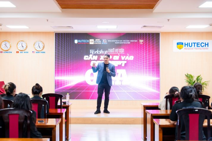 Sinh viên Quản trị sự kiện HUTECH học bí quyết “Cần xếp gì vào Concept?” cùng đạo diễn Loki Vũ 31