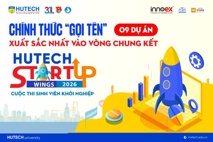 09 dự án xuất sắc vào Chung kết HUTECH Startup Wings 2026 11