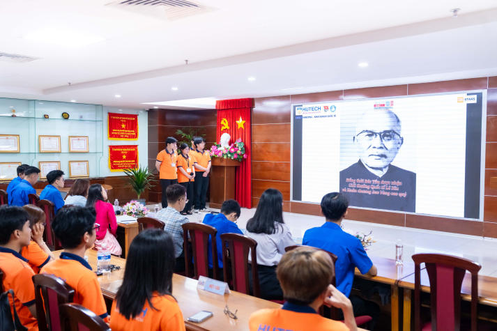 Hành trình lan tỏa ánh sáng tư tưởng Hồ Chí Minh của sinh viên Khoa Marketing - Kinh doanh quốc tế 50