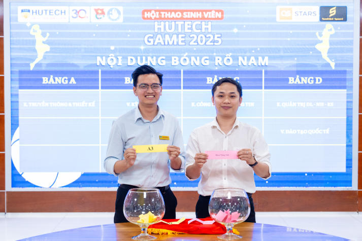 [HUTECH GAMES 2025] Kết quả bốc thăm đã được xác lập, sẵn sàng hướng đến Lễ khai mạc vào ngày 23/3 142