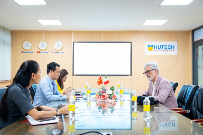 HUTECH đồng hành cùng Tùy viên Khoa học & Công nghệ Ý, mở rộng triển vọng nghiên cứu bền vững 32