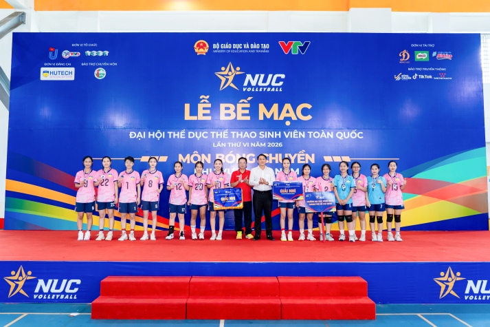 [Video] HUTECH giành Á quân Bóng chuyền nữ khu vực miền Nam, thẳng tiến Chung kết Đại hội Thể thao sinh viên toàn quốc 2026 42