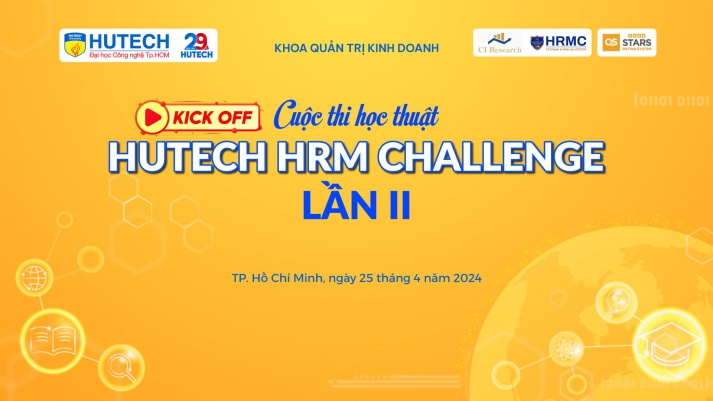 Nhiều giải thưởng hấp dẫn dành cho HUTECH-ers tại Cuộc thi “HUTECH HRM CHALLENGE” lần thứ II sắp tới 7
