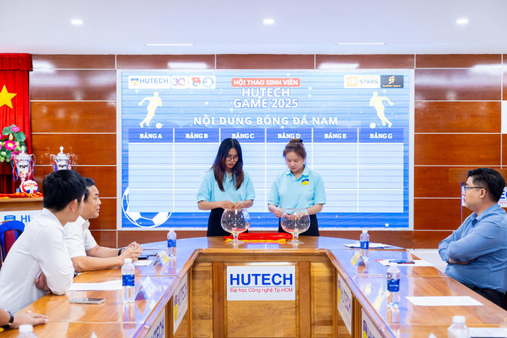 [HUTECH GAMES 2025] Kết quả bốc thăm đã được xác lập, sẵn sàng hướng đến Lễ khai mạc vào ngày 23/3 127