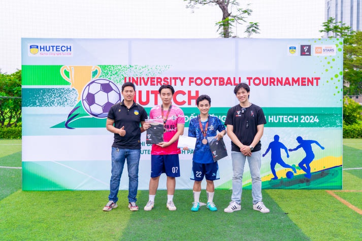 THE FUN FC lên ngôi vô địch Giải Bóng đá Đối kháng UNIVERSITY FOOTBALL TOURNAMENT HUTECH 2024 112