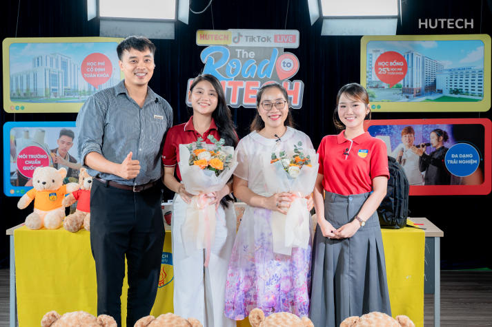 [HUTECH TIKTOK LIVE 2025] Hé lộ môi trường đào tạo quốc tế đầy sức hút dành cho Gen Z 58