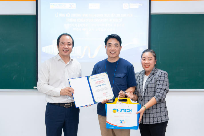 HUTECH and Korea Cyber University conclude educational exchange program 118