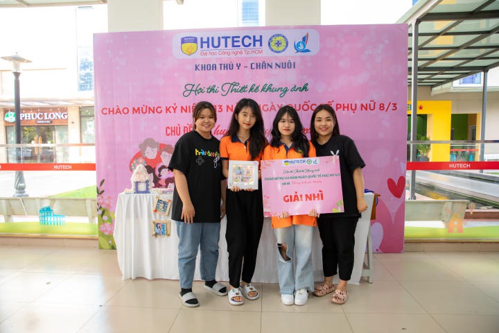 Sinh viên Khoa Thú y - Chăn nuôi thiết kế khung ảnh lưu giữ khoảnh khắc yêu thương nhân ngày Quốc tế Phụ Nữ (8/3) 75