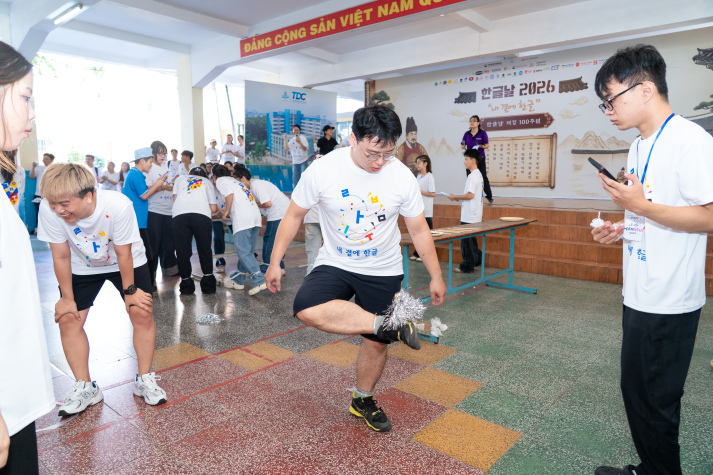 Sinh viên Khoa Hàn Quốc học giành 4 giải thưởng tại Ngày hội chữ Hàn Hangeul 2026 109