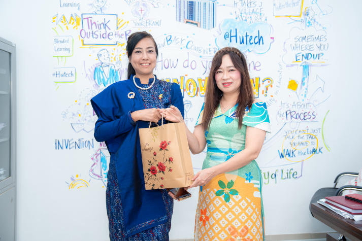 HUTECH ký kết MoU cùng Myitkyina University, nối nhịp học thuật Việt Nam - Myanmar 77