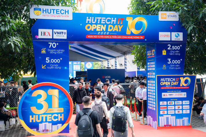 ​[Video] HUTECH IT OPEN DAY 2026: Một thập kỷ bền bỉ kết nối và nâng tầm nhân lực công nghệ 24