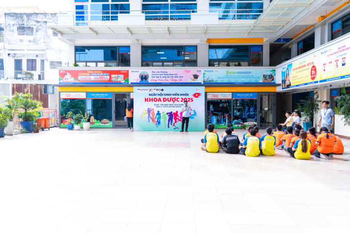 Sinh viên Khoa Dược kết nối và lan tỏa tinh thần tích cực tại Ngày hội Sinh viên khỏe 2025 24