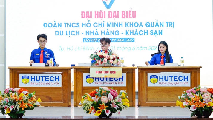 Kỳ vọng vươn xa tại Đại hội Đại biểu Đoàn TNCS Hồ Chí Minh lần V của Khoa Quản trị Du lịch - Nhà hàng - Khách sạn 40