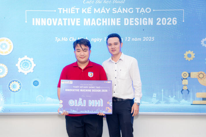 Sinh viên Viện Kỹ thuật thử thách tư duy thiết kế tại cuộc thi “Innovation Machine Design 2026” 76