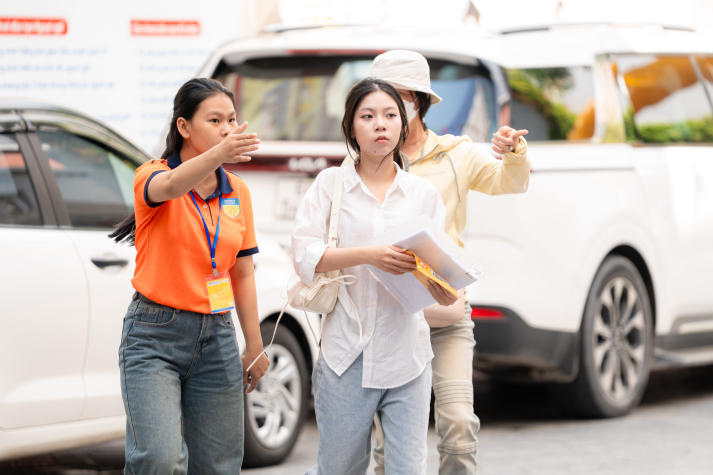 HUTECH bố trí điểm gửi xe thuận tiện phục vụ thí sinh nhập học 94