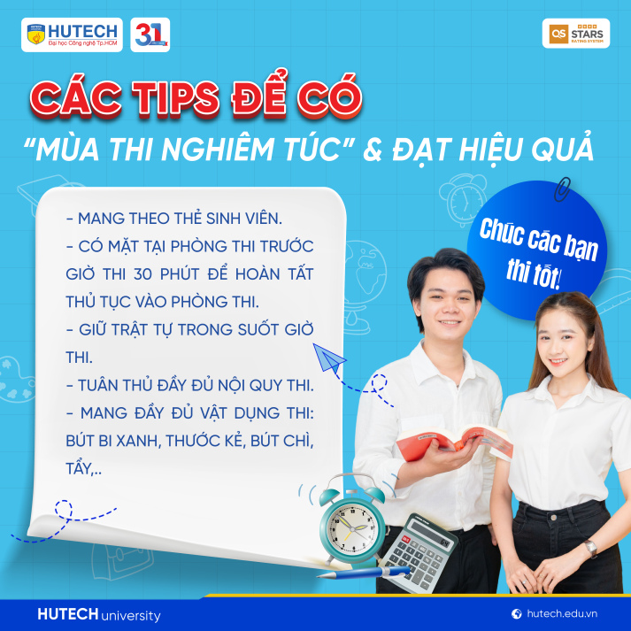 “Mùa thi nghiêm túc” đã trở lại, HUTECH-ers sẵn sàng bứt tốc cho Học kỳ 2A năm học 2025-2026 32