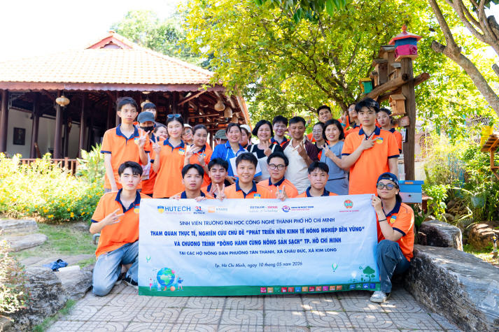 [Ảnh] Sinh viên HUTECH khảo sát mô hình nông nghiệp bền vững tại Bà Rịa - Vũng Tàu (TP.HCM) 17