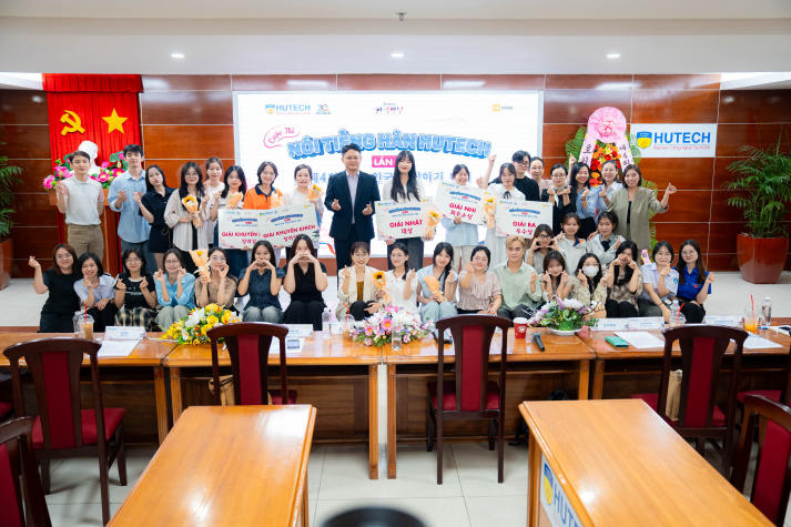 [Video] Tỏa sáng tại Chung kết, sinh viên ngành Đông phương học giành giải Nhất Cuộc thi Nói tiếng Hàn HUTECH 184