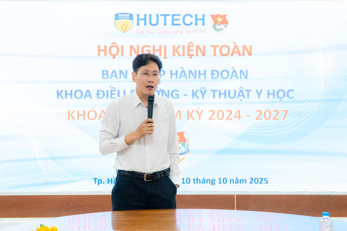 Đoàn Khoa Điều Dưỡng - Kỹ thuật y học kiện toàn nhân sự chủ chốt nhiệm kỳ 2024-2027 25