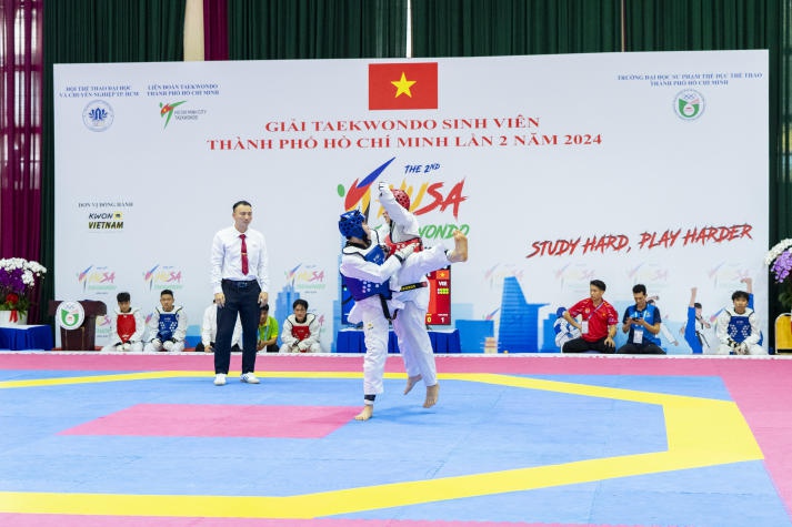 Đội tuyển Taekwondo HUTECH gặt hái 11 huy chương tại Giải Vô địch Taekwondo Sinh viên TP.HCM lần 2 năm 2024 209