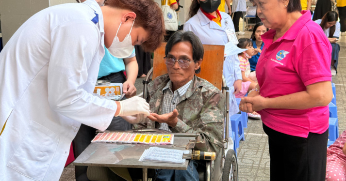 Sinh viên Khoa Điều dưỡng - Kỹ thuật y học và dấu ấn Xuân tình nguyện gắn với chăm sóc sức khỏe cộng đồng 80