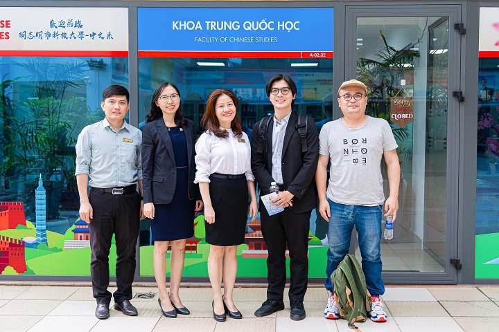 Khoa Trung Quốc học HUTECH đón tiếp và làm việc cùng Ủy ban Công tác thúc đẩy kỳ thi năng lực Hoa Ngữ quốc gia, Đài Loan 12