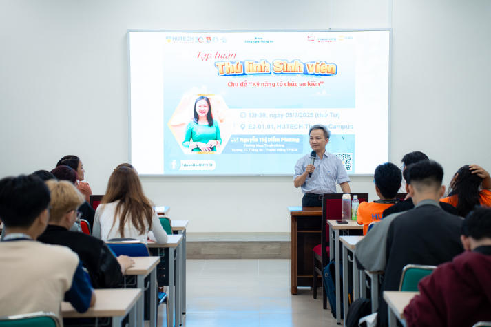 Thủ lĩnh sinh viên Khoa Công nghệ thông tin trang bị kỹ năng tổ chức sự kiện 13