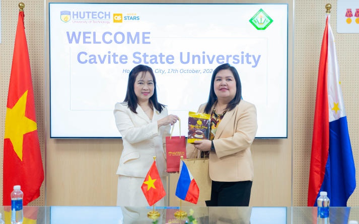 HUTECH thảo luận các chương trình hợp tác cùng Cavite State University (Philippines) 64