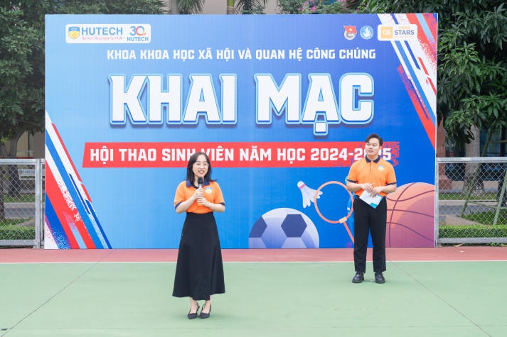 Khoa Khoa học Xã hội và Quan hệ Công chúng tưng bừng khai mạc Hội thao sinh viên năm học 2024-2025 28