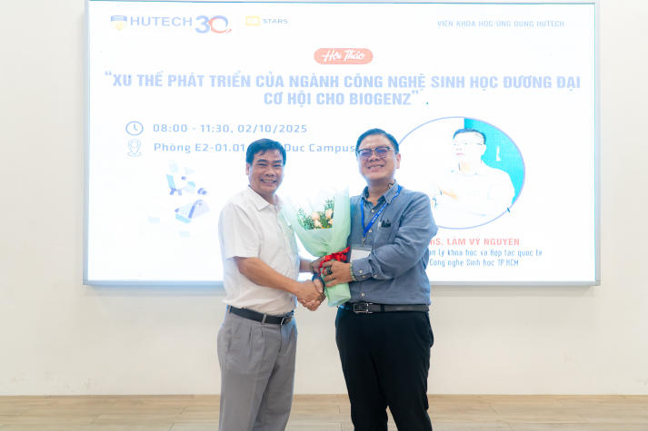 Trang bị hành trang cho “BioGenZ” HUTECH trước làn sóng phát triển của Công nghệ sinh học 26