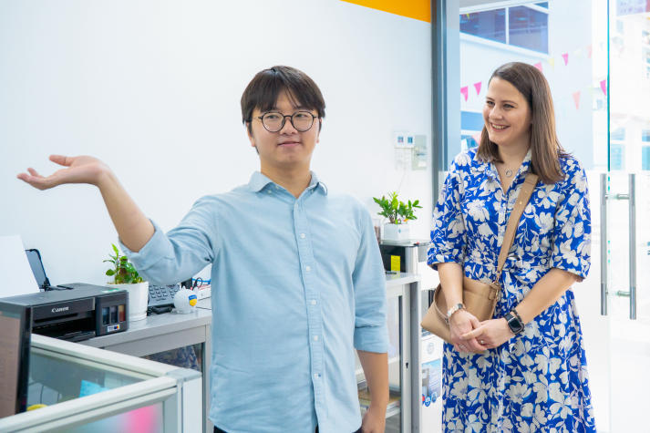 HUTECH kết nối học thuật cùng nghiên cứu sinh John von Neumann University (Hungary) 80