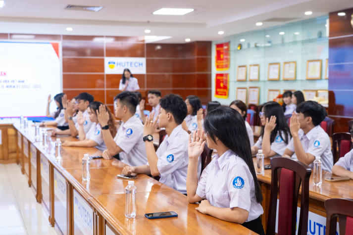 Hội nghị kiện toàn Hội Sinh viên HUTECH Khóa IX: Quyết tâm xây dựng phong trào thiết thực, gắn kết sinh viên 35