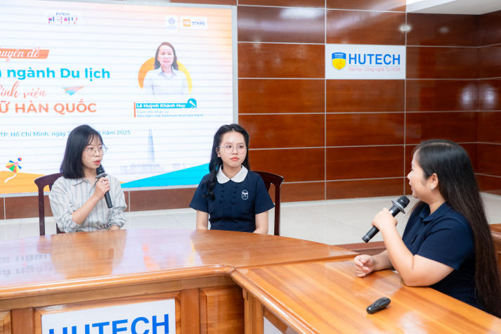 Sinh viên Khoa Hàn Quốc học khám phá cơ hội nghề nghiệp du lịch cùng đại diện Selectum Noa Cam Ranh 97