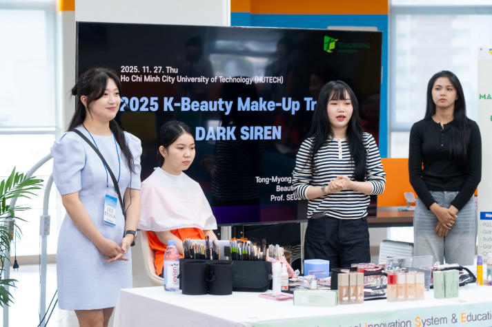 [Video] Khám phá Personal Color & K-Beauty 2025: Sinh viên Công nghệ thẩm mỹ “bắt trend” cùng chuyên gia Hàn Quốc 31