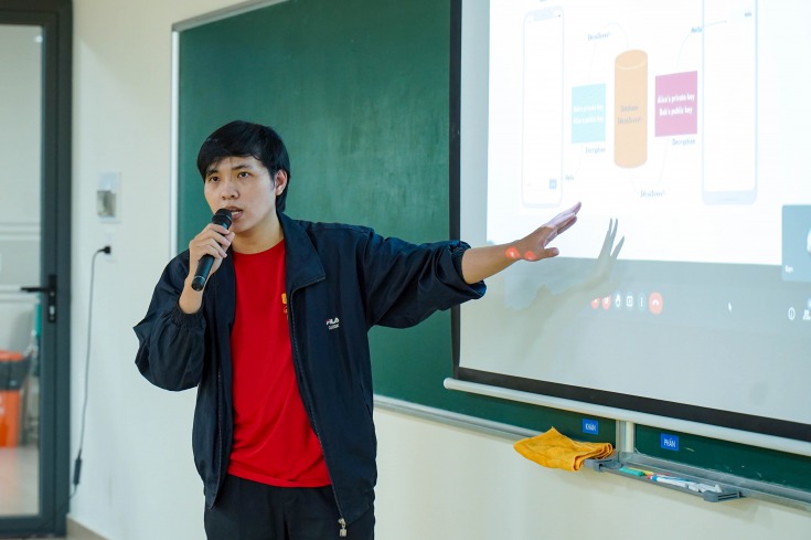 Khoa Công nghệ thông tin tổ chức Vòng Chung kết và Lễ trao giải cuộc thi HDBANK HACKATHON 2022 24