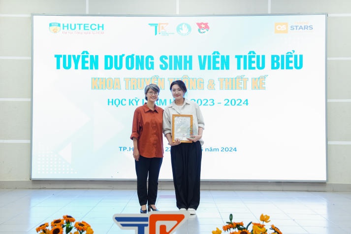 200 sinh viên tiêu biểu HKI năm học 2023-2024 của Khoa Truyền thông & Thiết kế được vinh danh 97