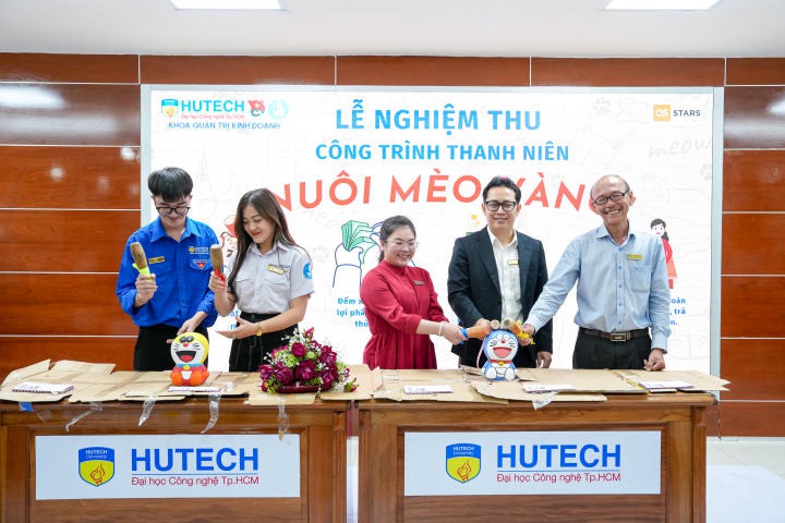 Khoa Quản trị kinh doanh nghiệm thu công trình thanh niên “Nuôi mèo vàng” chuẩn bị cho loạt hoạt động ý nghĩa 47
