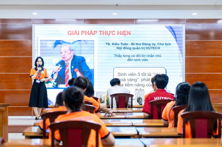 Học bổng Dám ước mơ - Chạm thành công 2025: Lan tỏa giá trị vượt khó và khát vọng vươn lên của thế hệ trẻ HUTECH 39