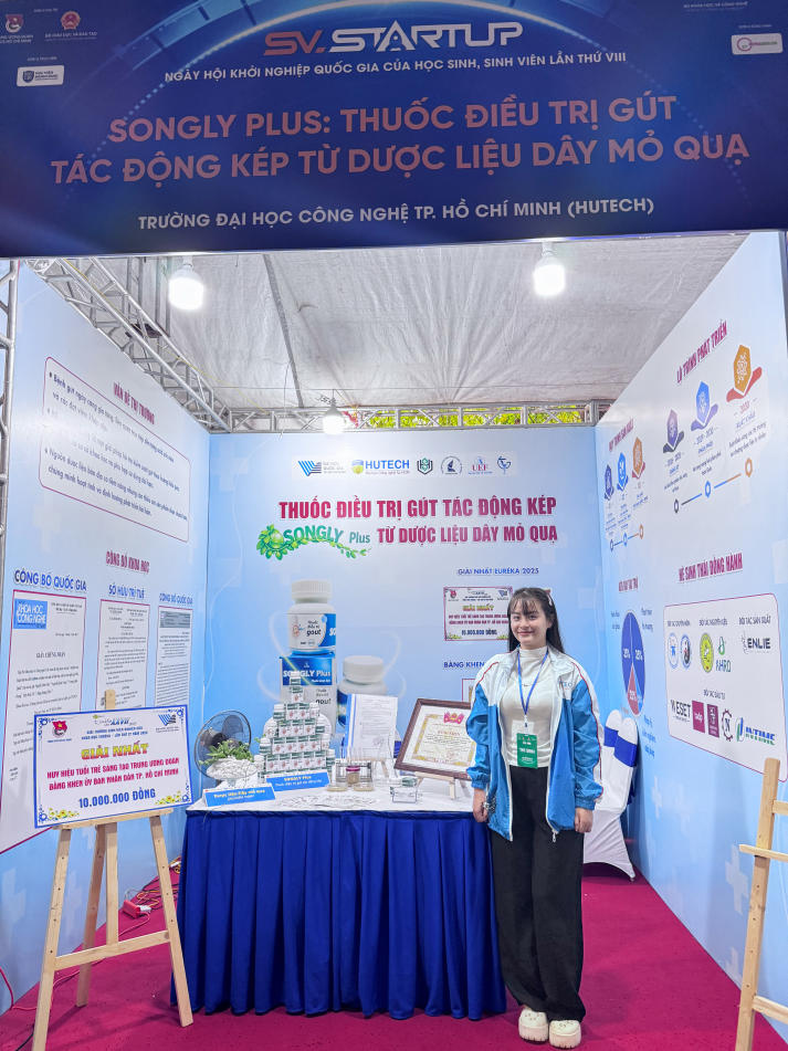 Sinh viên HUTECH giành giải Nhì SV Startup 2026 với dự án dược liệu giàu tiềm năng 76