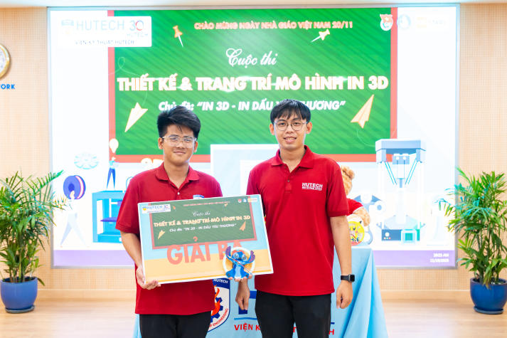 [Ảnh] “In 3D - In dấu yêu thương”: Sân chơi lan tỏa tinh thần tri ân 20/11 của sinh viên Viện Kỹ thuật 78