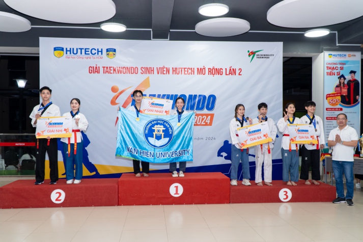 HUTECH giành giải Nhì toàn đoàn tại Taekwondo HUTECH Cup Open 2024 235